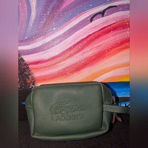 Lacoste Forest Green Mini Pouch